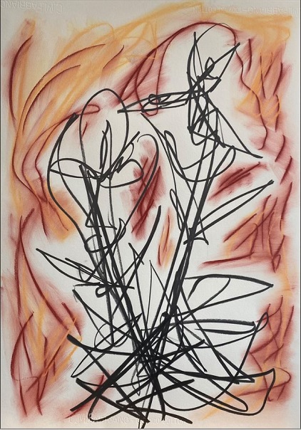 [2023] Untitled, Pastel·Grap...paper ,Size Unknown